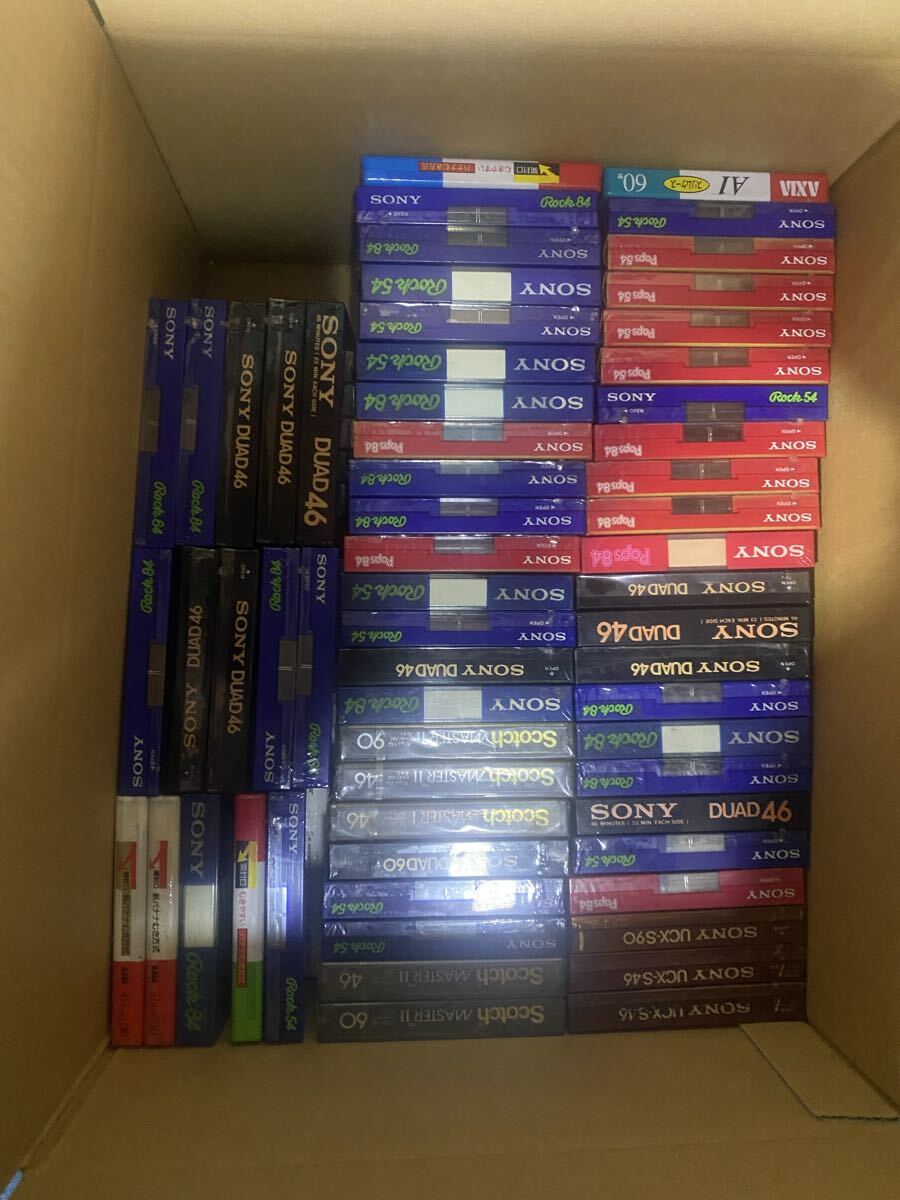  кассетная лента нераспечатанный товар 195шт.@ совместно Junk 