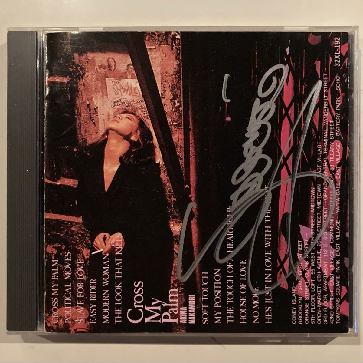 中森明菜 CD Cross My Palm サイン クロス マイ パーム 歌姫 THE LOOK THAT KILLS / MODERN WOMAN / SOFT TOUCH / アルバム レコード 中古_画像1