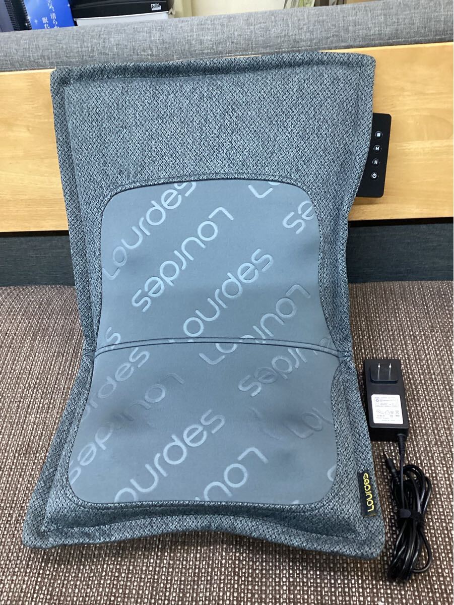 Lourdes プレミアムシートマッサージャー AX-HPL368 動作確認済 中古 現状品_画像1