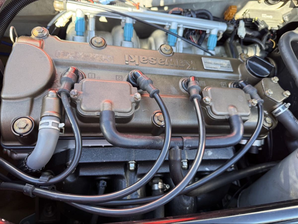 売り切り　KAWASAKI 15F STX 平成17年新造 59hr　名義変更込み　検査有　中古　4スト　三重県鈴鹿市　_画像5