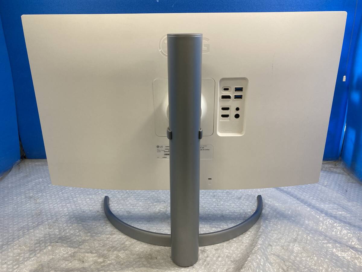 LGエレクトロニクス 27UP550-W 27インチ 液晶モニター ワイド ノングレア 3840x2160 使用時間:817h 中古動作品(DP92)_画像4