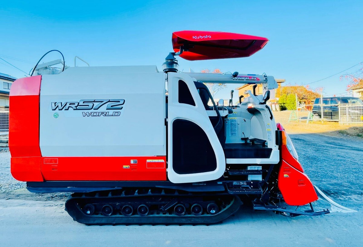 ★クボタ★コンバイン★WR572★220時間★75馬力★5条刈★4PC★自動水平★_画像4