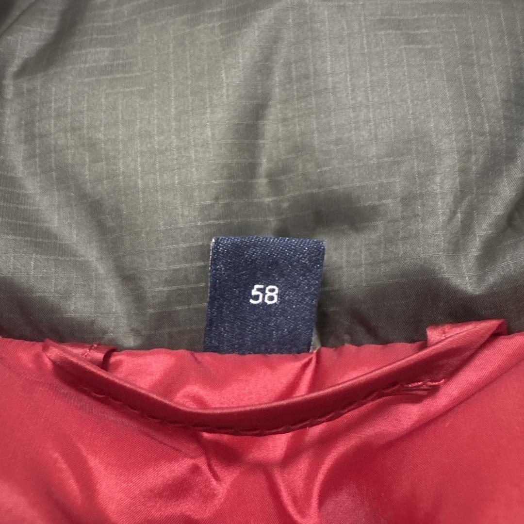 【超肉厚！！超BIG 】アルマーニジーンズ　ARMANI JEANS　 ダウンジャケット　ホワイトダックダウン　サイズ58　バイカラー_画像4