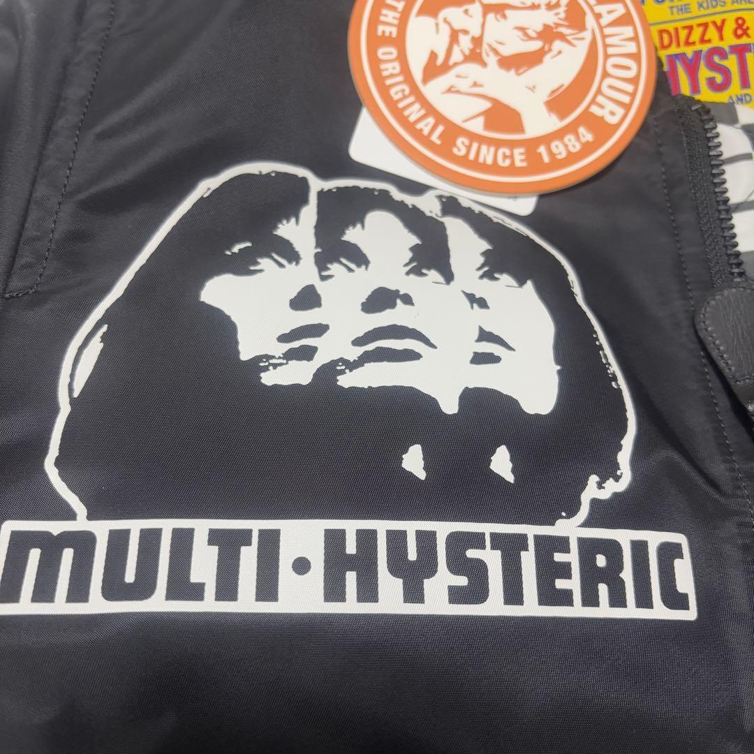 【新品】現行完売品 ヒステリックグラマー ジャケット　スクラッチMA-1_画像5