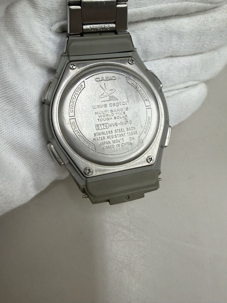 AMM0.1/1 CASIO カシオ wave ceptor ウェーブセプター MVQ-M410 腕時計 ジャンク_画像6