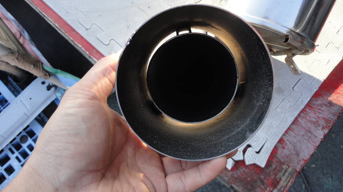 柿本改 kakimoto-R リアピース リアマフラー パジェロミニ H56A A2290_画像3