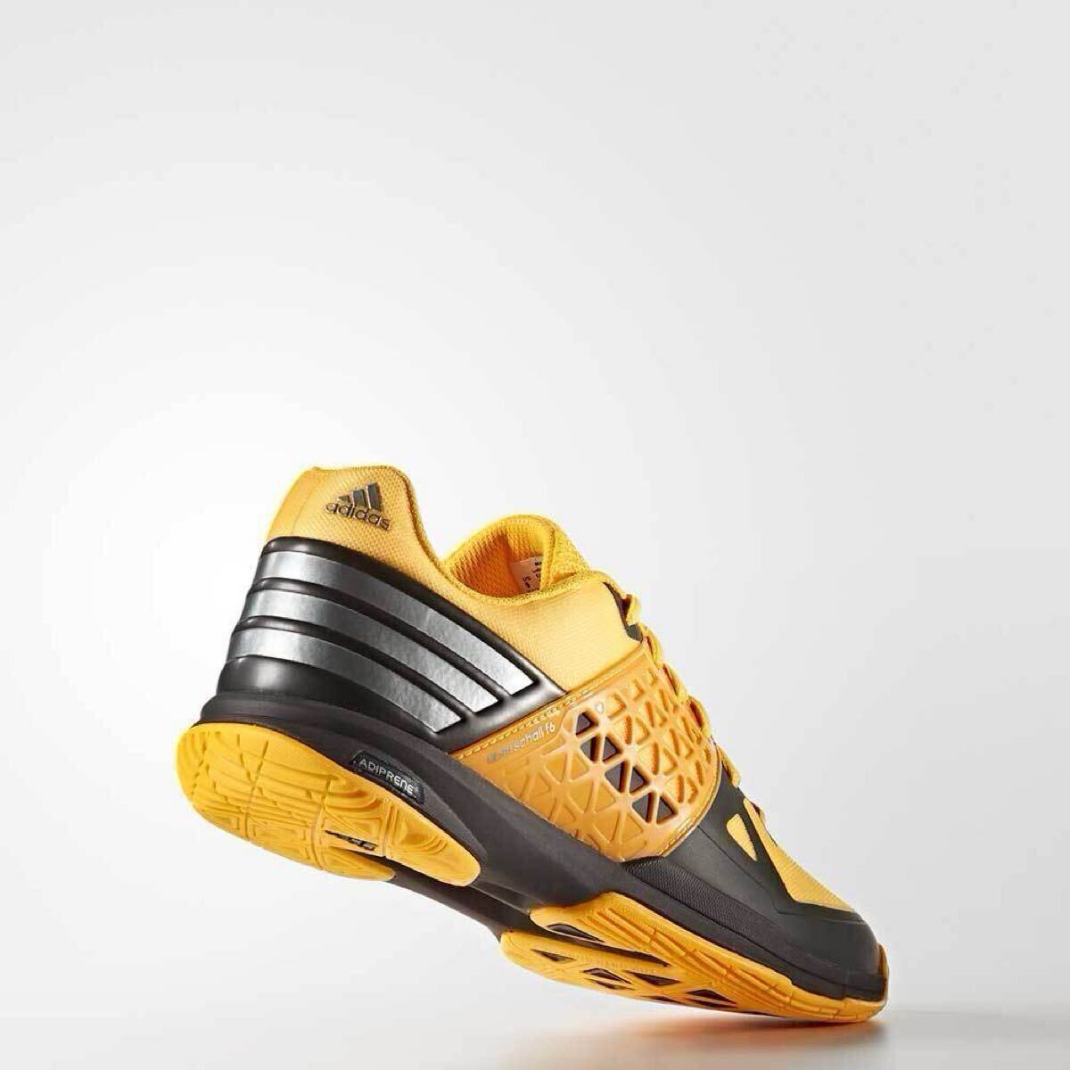 最終処分価格!アディダス・バドミントンシューズ!27.0cm!ウバシャルF6 ソーラーゴールド!最終価格!残り2足!!_画像2