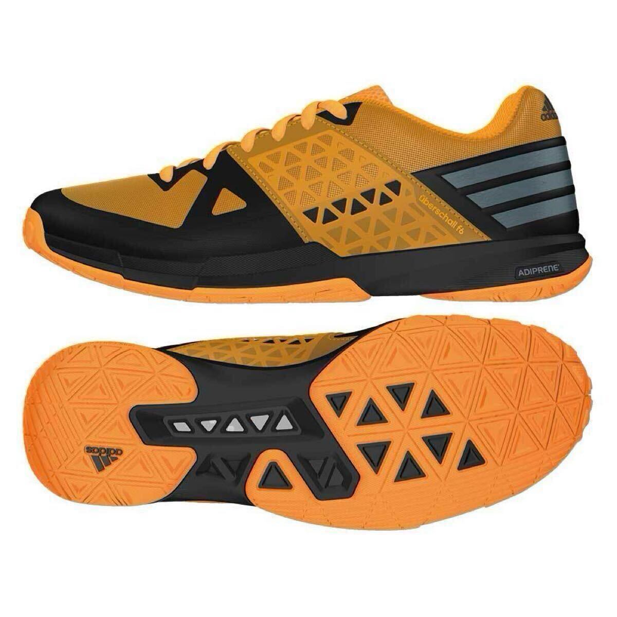 最終処分価格!アディダス・バドミントンシューズ!27.0cm!ウバシャルF6 ソーラーゴールド!最終価格!残り2足!!_画像3