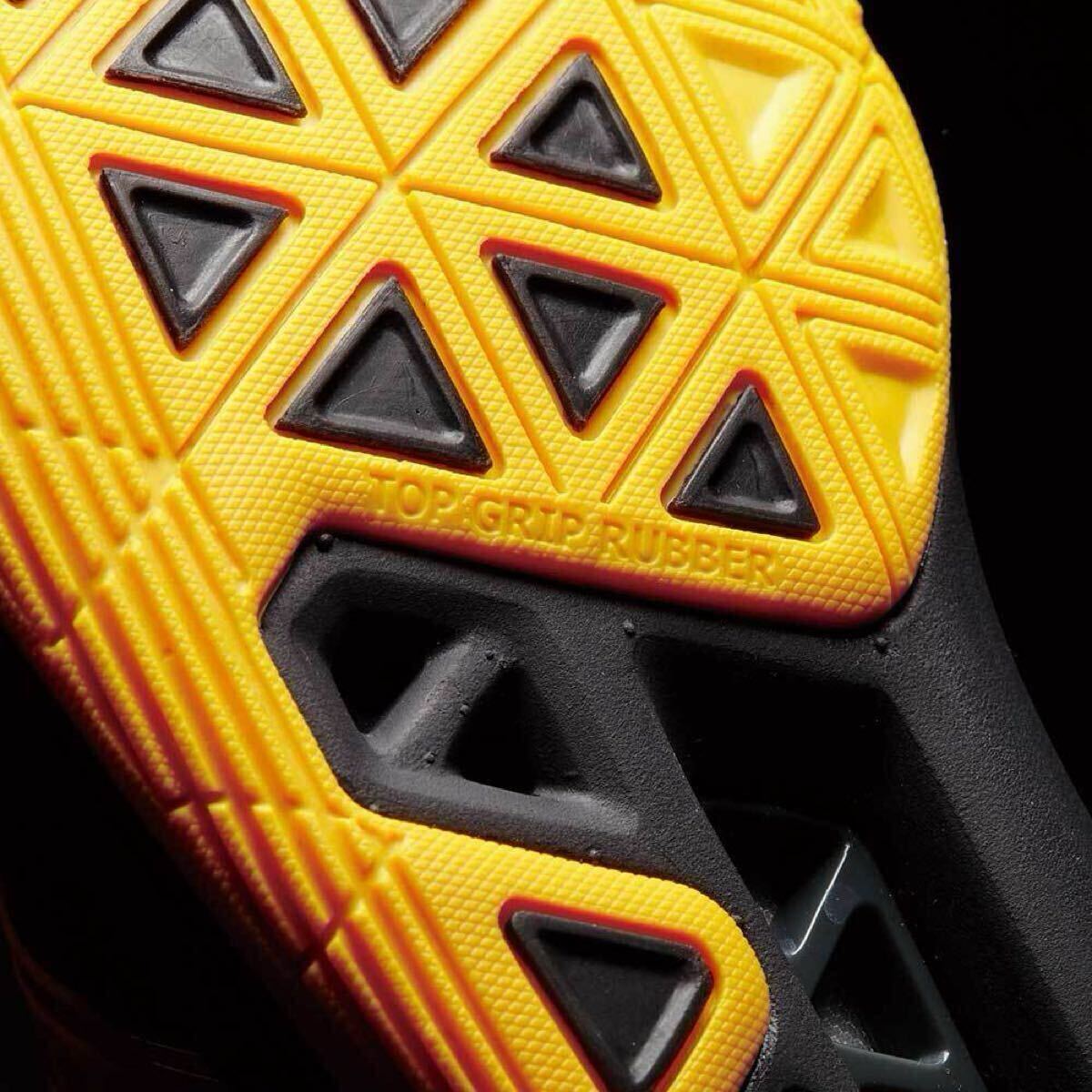 最終処分価格!アディダス・バドミントンシューズ!27.0cm!ウバシャルF6 ソーラーゴールド!最終価格!残り2足!!_画像4