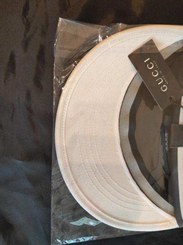 Gucci Gucci козырек белый линия парусина размер L