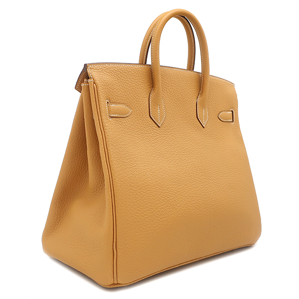 エルメス ハンドバッグ オータクロア32 フィヨルド ブラウン 茶_画像2