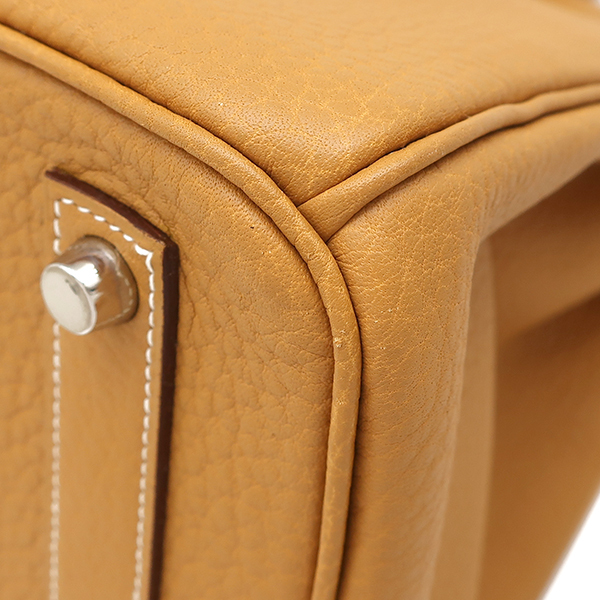 エルメス ハンドバッグ オータクロア32 フィヨルド ブラウン 茶_画像4