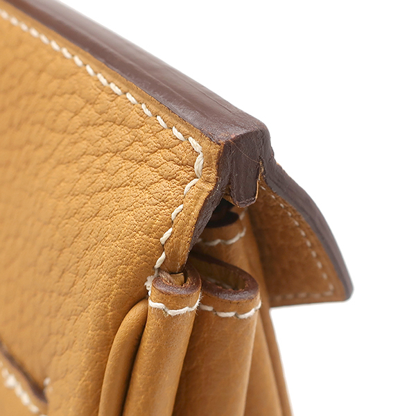 エルメス ハンドバッグ オータクロア32 フィヨルド ブラウン 茶_画像7