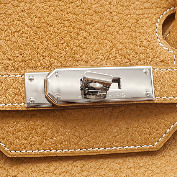 エルメス ハンドバッグ オータクロア32 フィヨルド ブラウン 茶_画像8