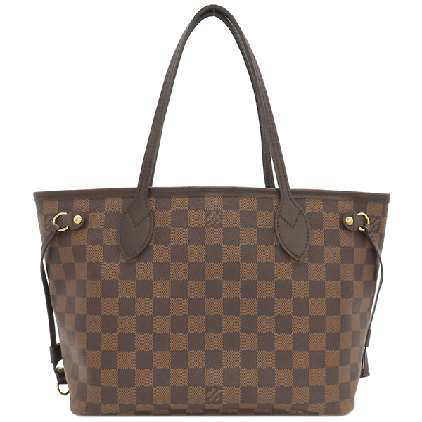  Louis Vuitton большая сумка neva- полный PM Damier парусина N41359 чай ручная сумочка 