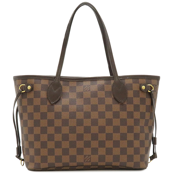  Louis Vuitton большая сумка neva- полный PM Damier парусина N41359 чай ручная сумочка 
