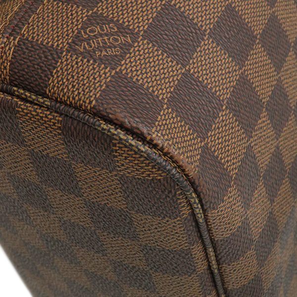  Louis Vuitton большая сумка neva- полный PM Damier парусина N41359 чай ручная сумочка 