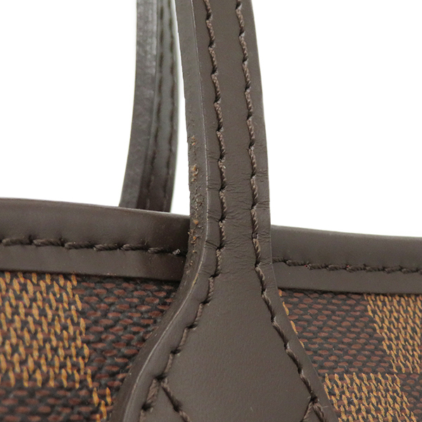  Louis Vuitton большая сумка neva- полный PM Damier парусина N41359 чай ручная сумочка 