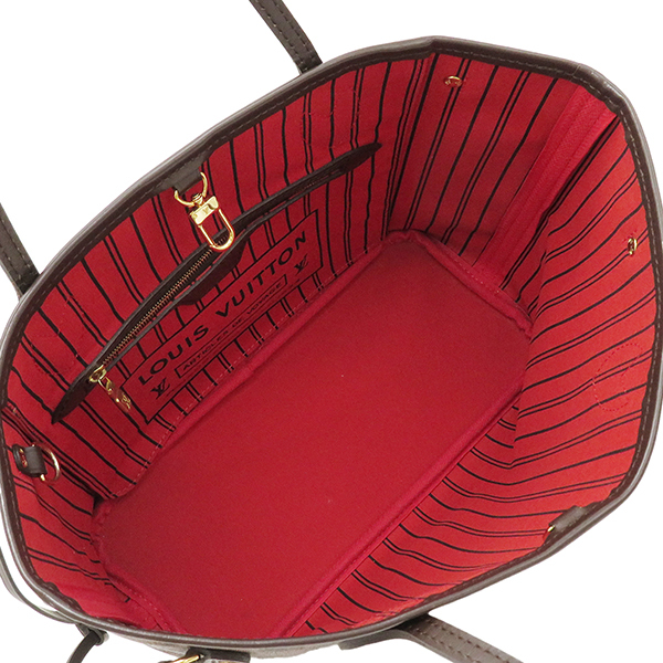  Louis Vuitton большая сумка neva- полный PM Damier парусина N41359 чай ручная сумочка 