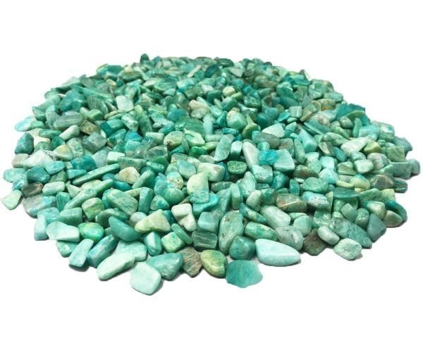 浄化 さざれ 高品質 風水 装飾 水タンク 100g 天然石 パワーストーン 7-9mm アマゾナイト 天河石 Amazonite_画像2