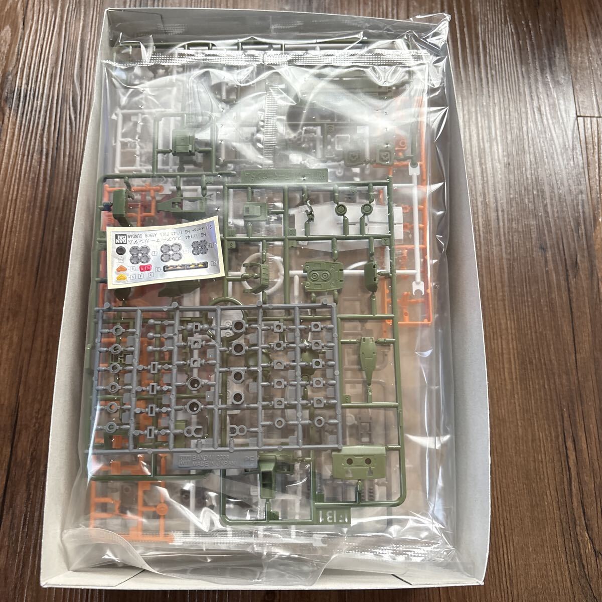 BANDAI SPIRITS HG 1/144 フルアーマーガンダム 機動戦士ガンダム MSD 未組立品 バンダイスピリッツ プラモデル 未組立_画像3