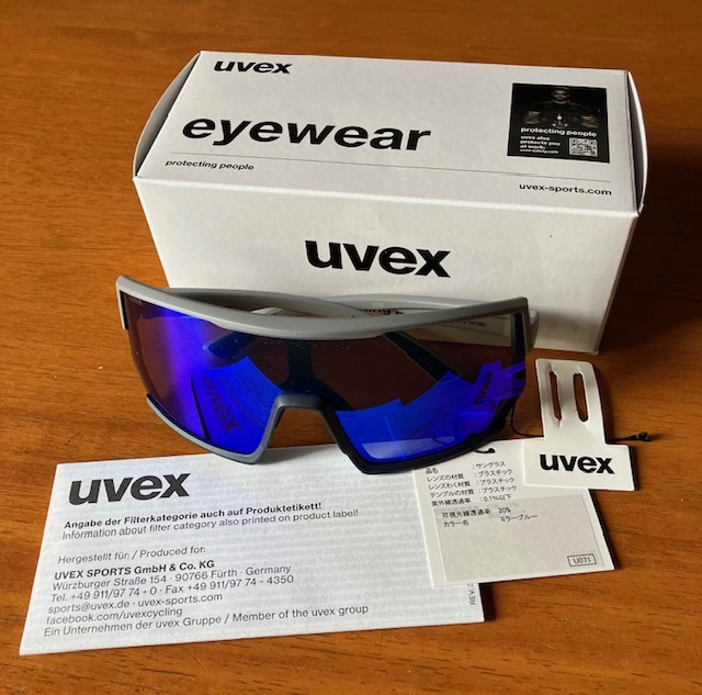 UBEX ウベックス サングラス sportstyle 235 UV400ミラーレンズ （未使用品）_画像1