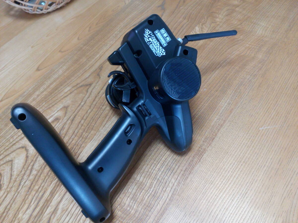 フタバ製4PK-2.4Gスーパープロポ美品+R614FF受信機美品+説明書、新品電池ボックス、専用プロポケースセット_画像5