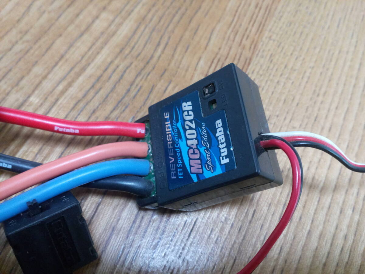 フタバ製MC402CRアンプ美品説明書付き_画像2