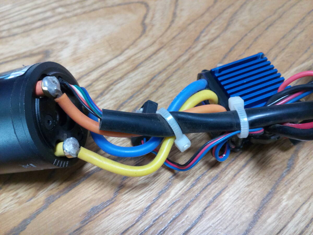  Sanwa производства SUPER VORTEX SPORT бесщеточный усилитель оригинальная коробка инструкция есть + Tamiya производства TBLM-02S бесщеточный motor комплект 