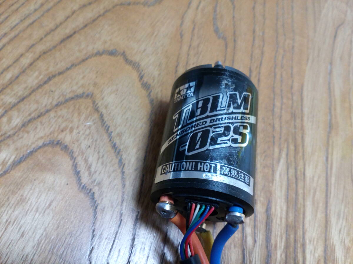  Sanwa производства SUPER VORTEX SPORT бесщеточный усилитель оригинальная коробка инструкция есть + Tamiya производства TBLM-02S бесщеточный motor комплект 