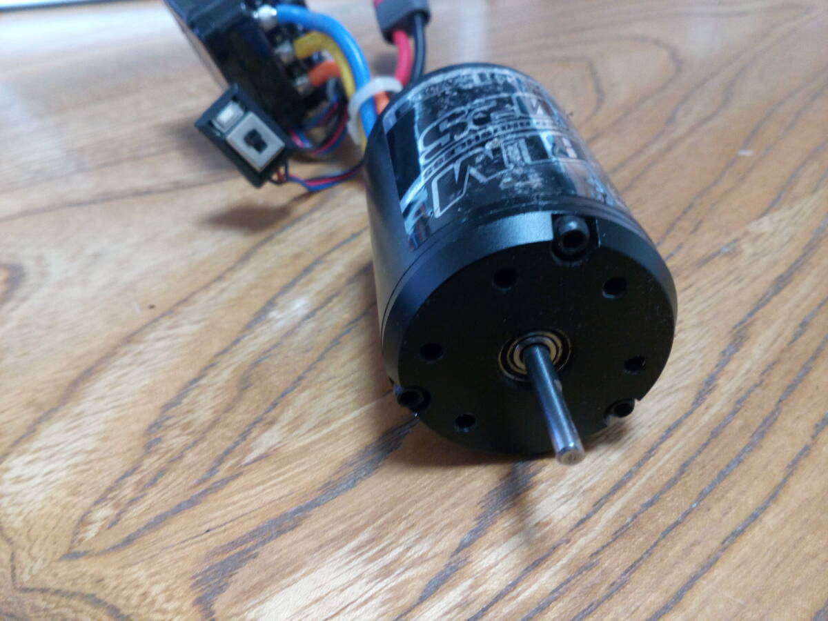  Sanwa производства SUPER VORTEX SPORT бесщеточный усилитель оригинальная коробка инструкция есть + Tamiya производства TBLM-02S бесщеточный motor комплект 