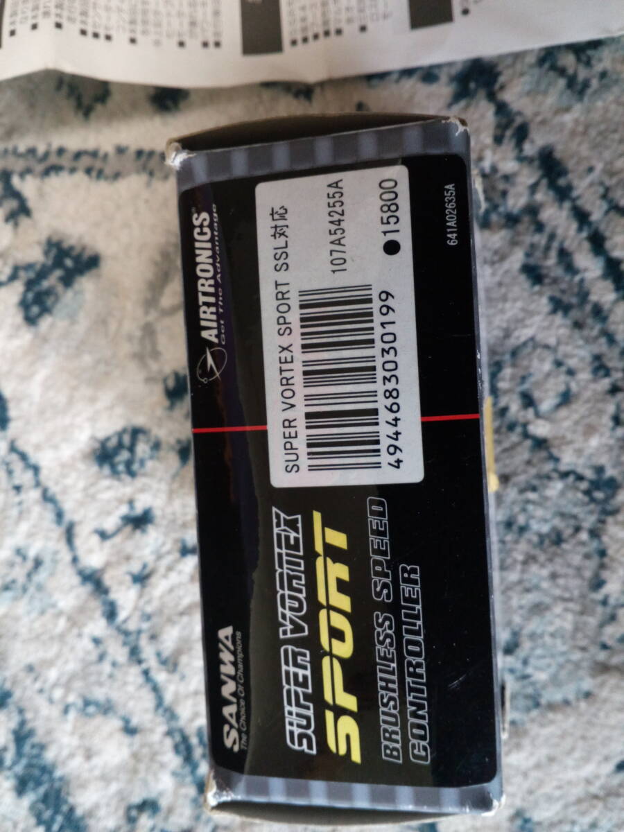  Sanwa производства SUPER VORTEX SPORT бесщеточный усилитель оригинальная коробка инструкция есть + Tamiya производства TBLM-02S бесщеточный motor комплект 