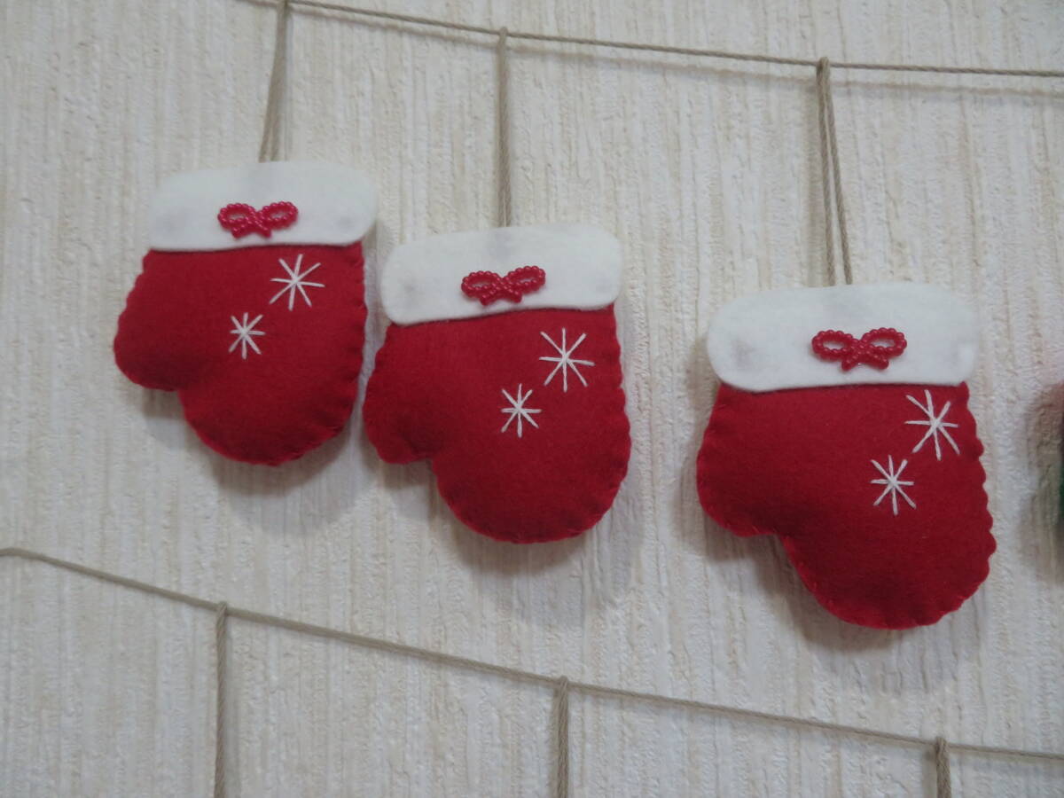 ★ハンドメイド＊フェルトミニオーナメント＊クリスマス25個セット⑤★_画像2