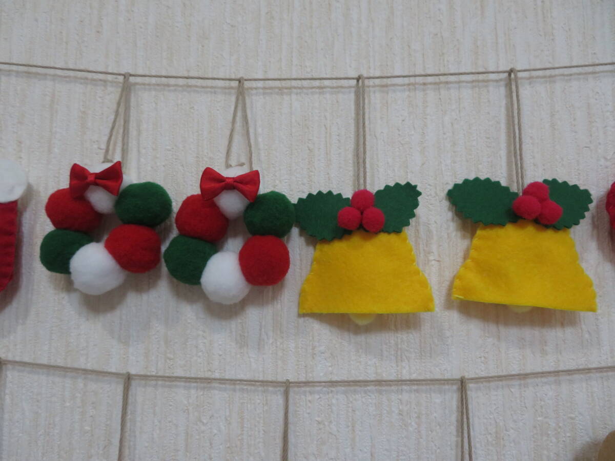 ★ハンドメイド＊フェルトミニオーナメント＊クリスマス25個セット⑤★_画像3