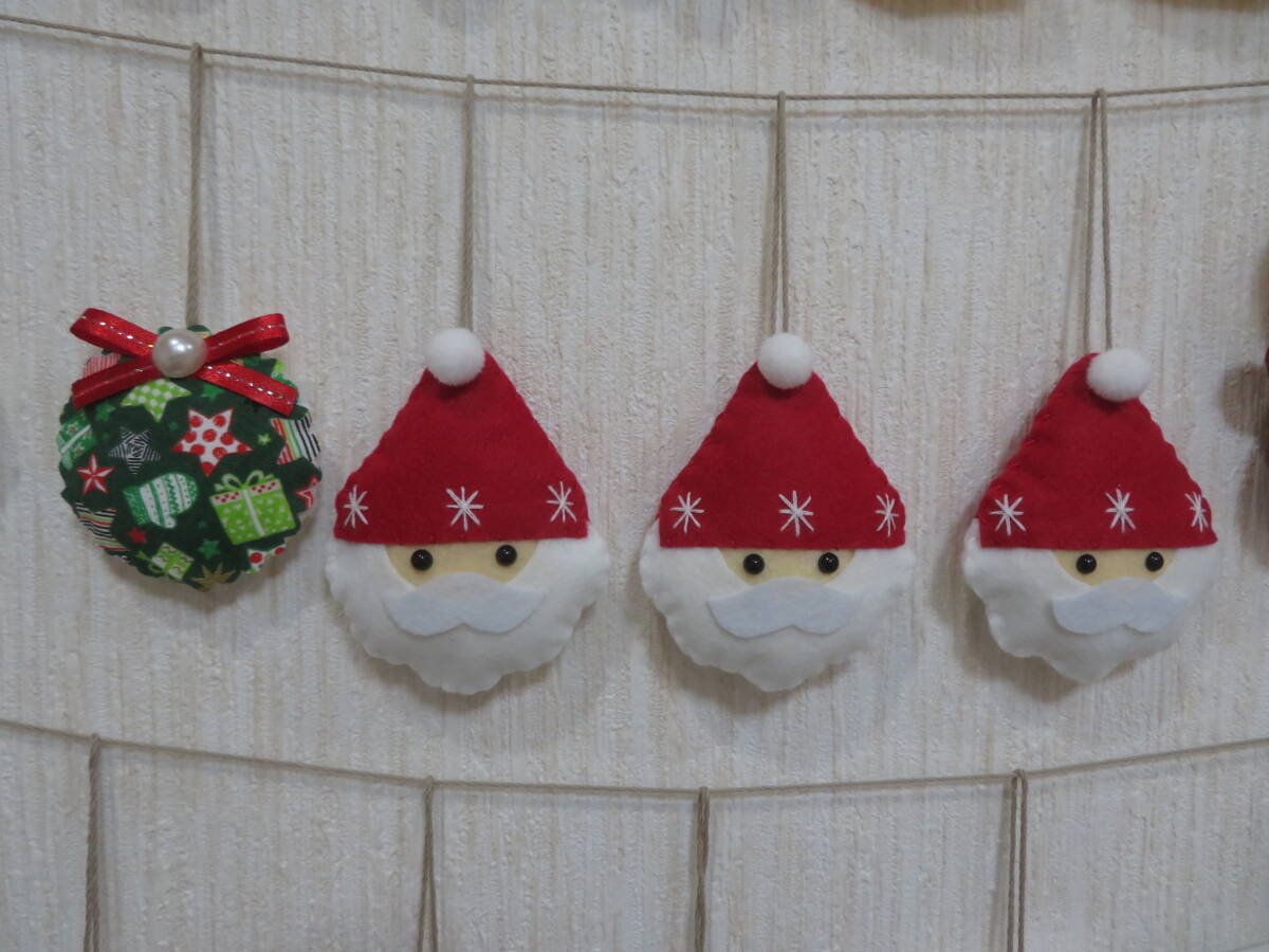 ★ハンドメイド＊フェルトミニオーナメント＊クリスマス25個セット⑤★_画像6