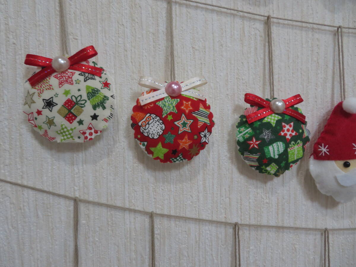 ★ハンドメイド＊フェルトミニオーナメント＊クリスマス25個セット⑤★_画像7