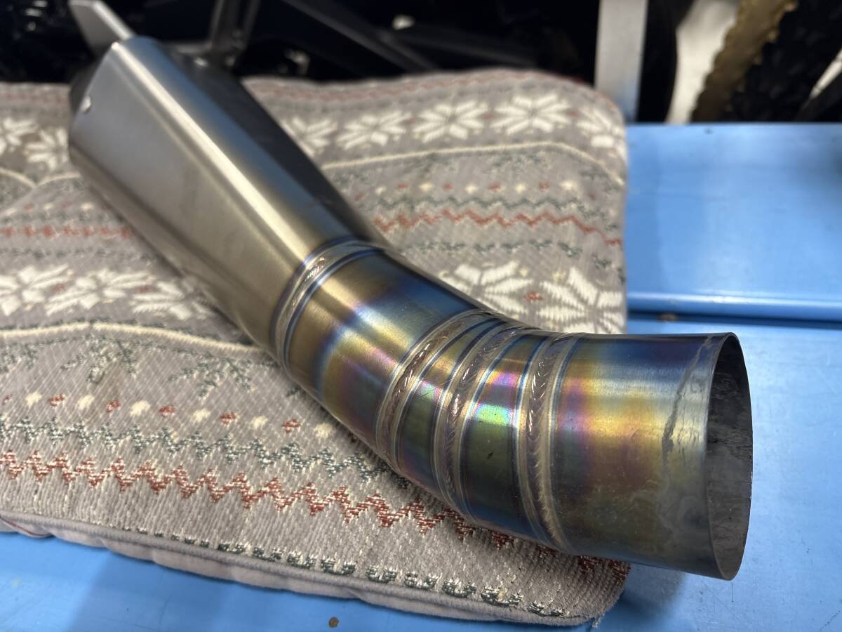 SUZUKI GSX R1000 RACEFIT サイレンサー 中古_画像3