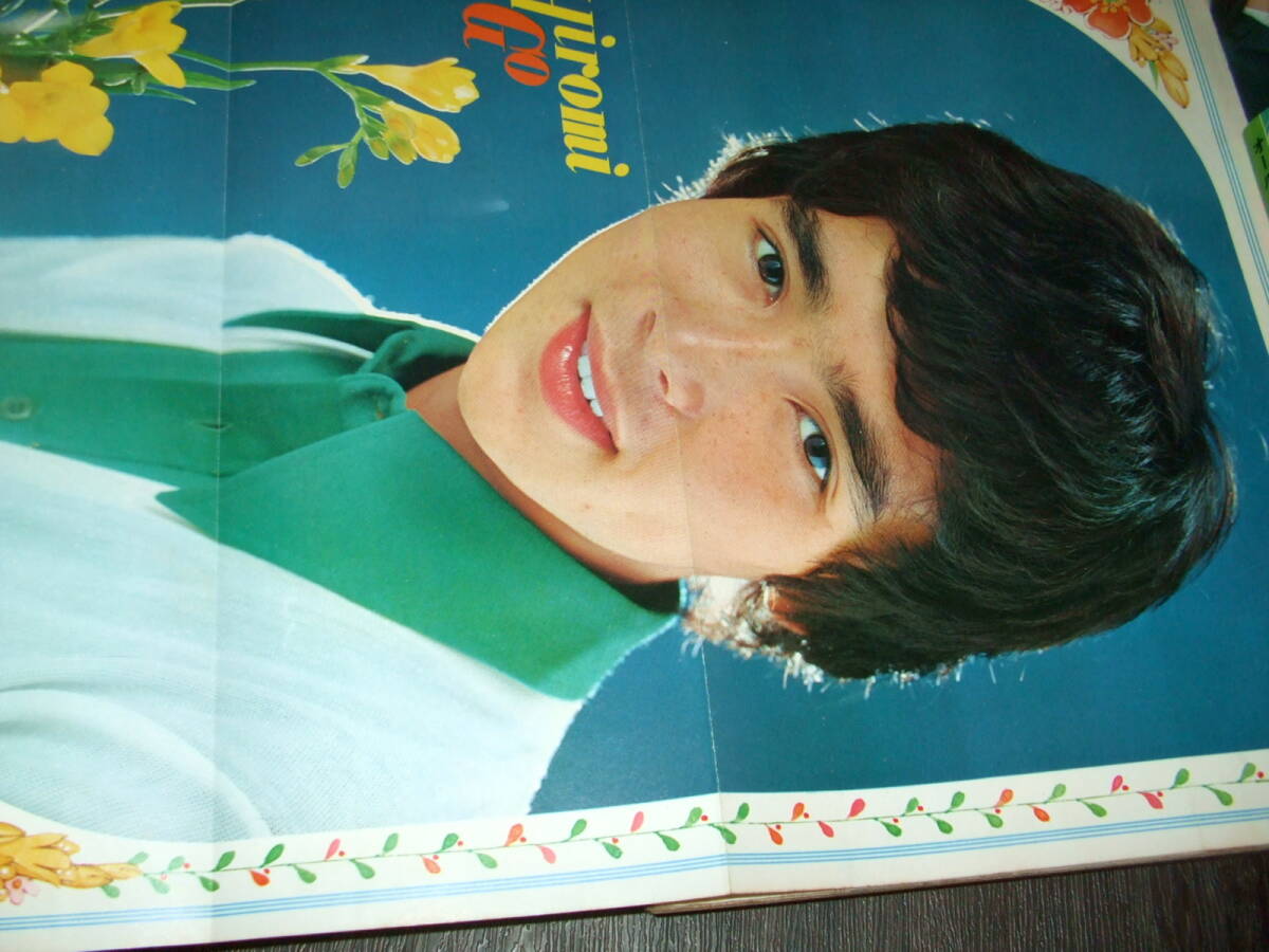 月刊セブンティーン 1971年4月号◆沢田研二イメージの世界/桜田淳子 南沙織 坂口良子 山口百恵/西城秀樹/フォーリーブス/志垣太郎/森田健作_画像3