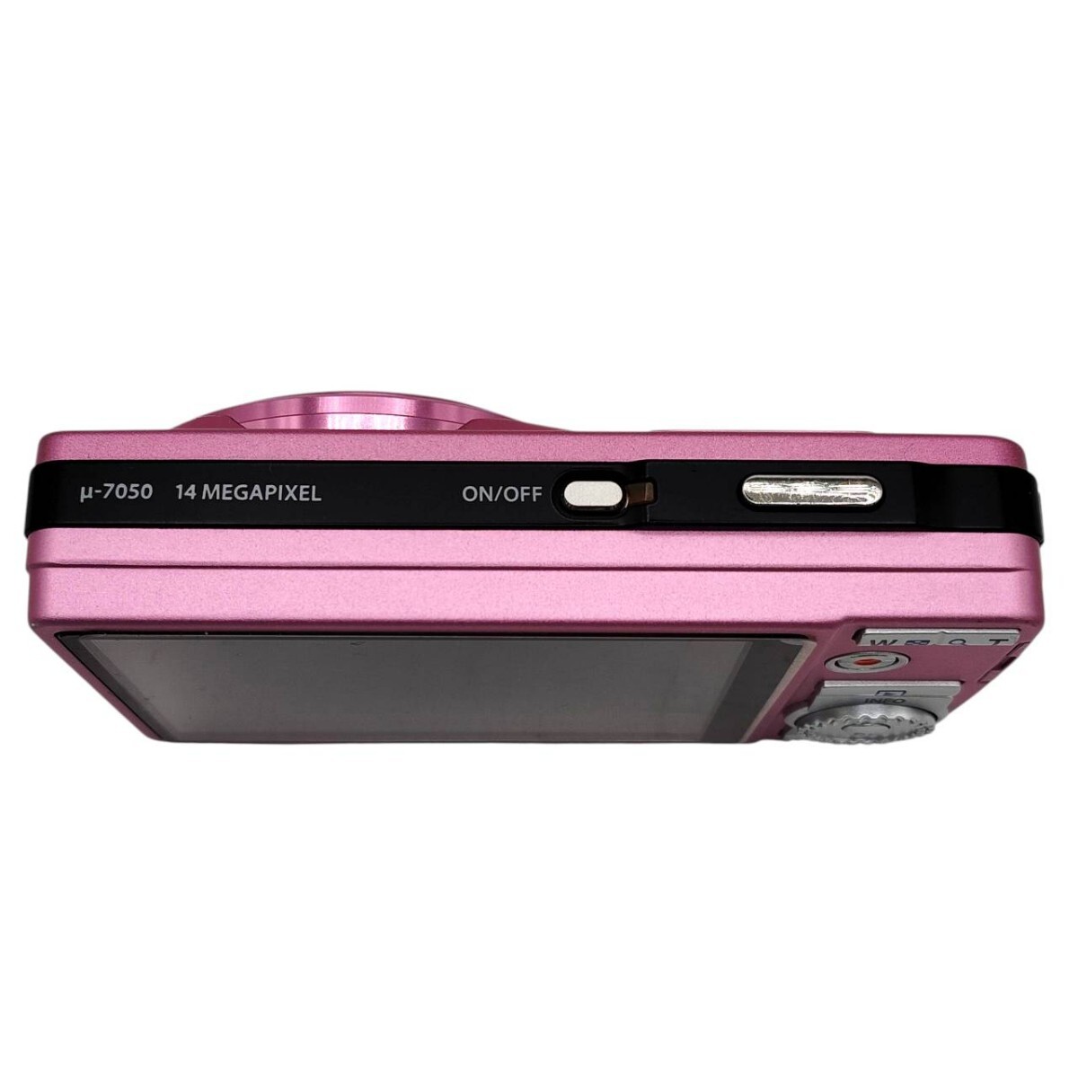 S-00094 OLYMPUS Olympus μ-7050 Mu 7050 14MP 5.0-35.0mm 1:3-5.9 розовый цифровая камера работоспособность не проверялась 10