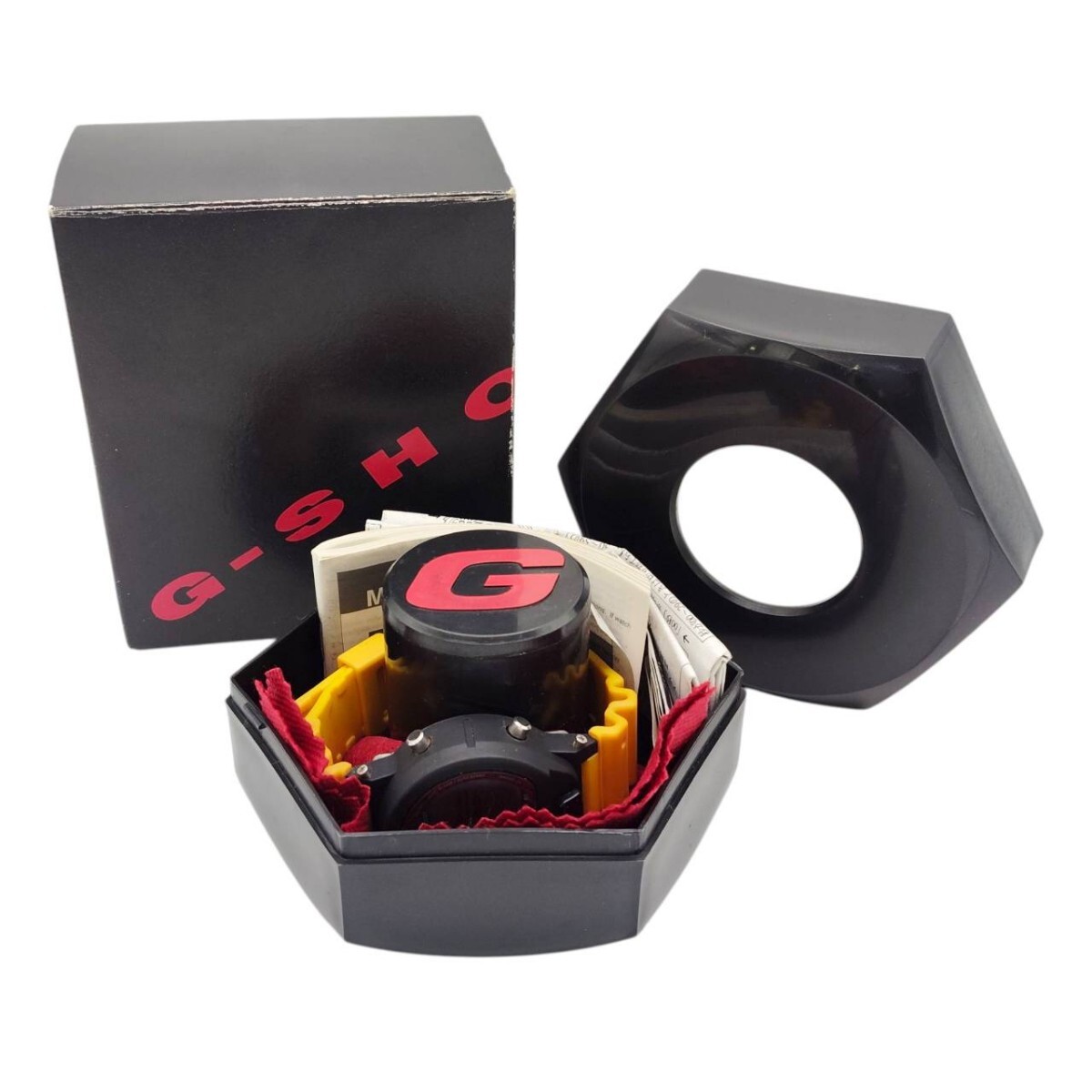 S-00205 CASIO G-SHOCK DW-8800B FOX FIRE II 1199 モジュール イエロー カシオ Gショック 部品欠損 動作未確認 02_画像1