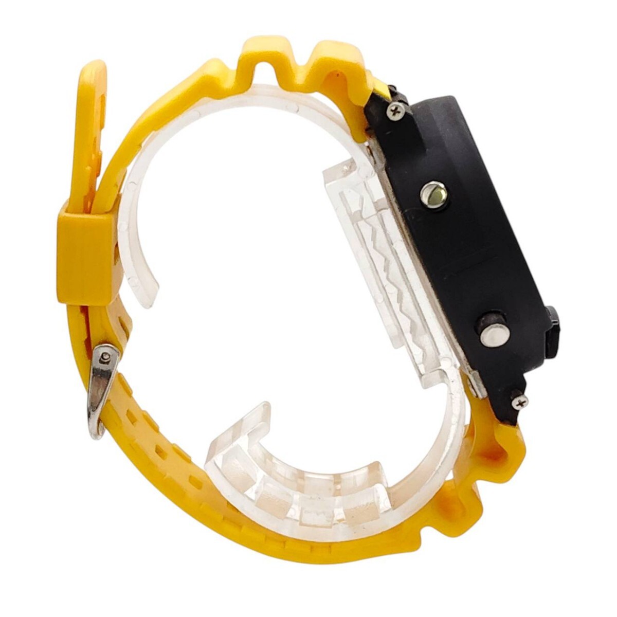 S-00205 CASIO G-SHOCK DW-8800B FOX FIRE II 1199 モジュール イエロー カシオ Gショック 部品欠損 動作未確認 02_画像6