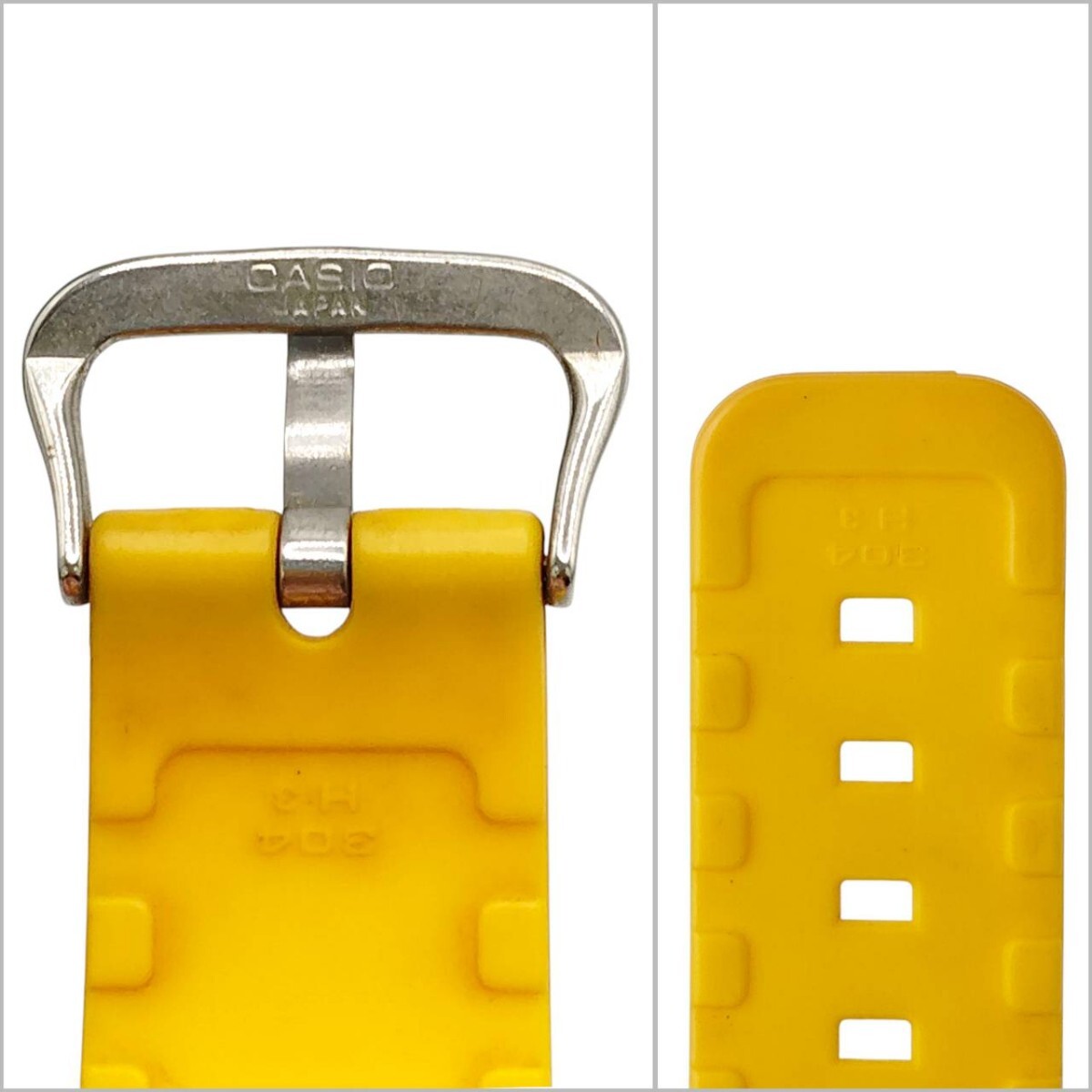 S-00205 CASIO G-SHOCK DW-8800B FOX FIRE II 1199 モジュール イエロー カシオ Gショック 部品欠損 動作未確認 02_画像9