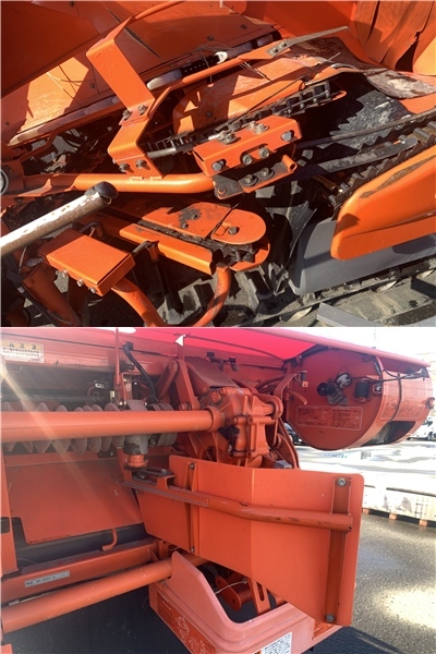 青森発 クボタ コンバイン SR25 始動確認済み 袋取り 3条刈 ディーゼル 水平制御 売切!!_画像8