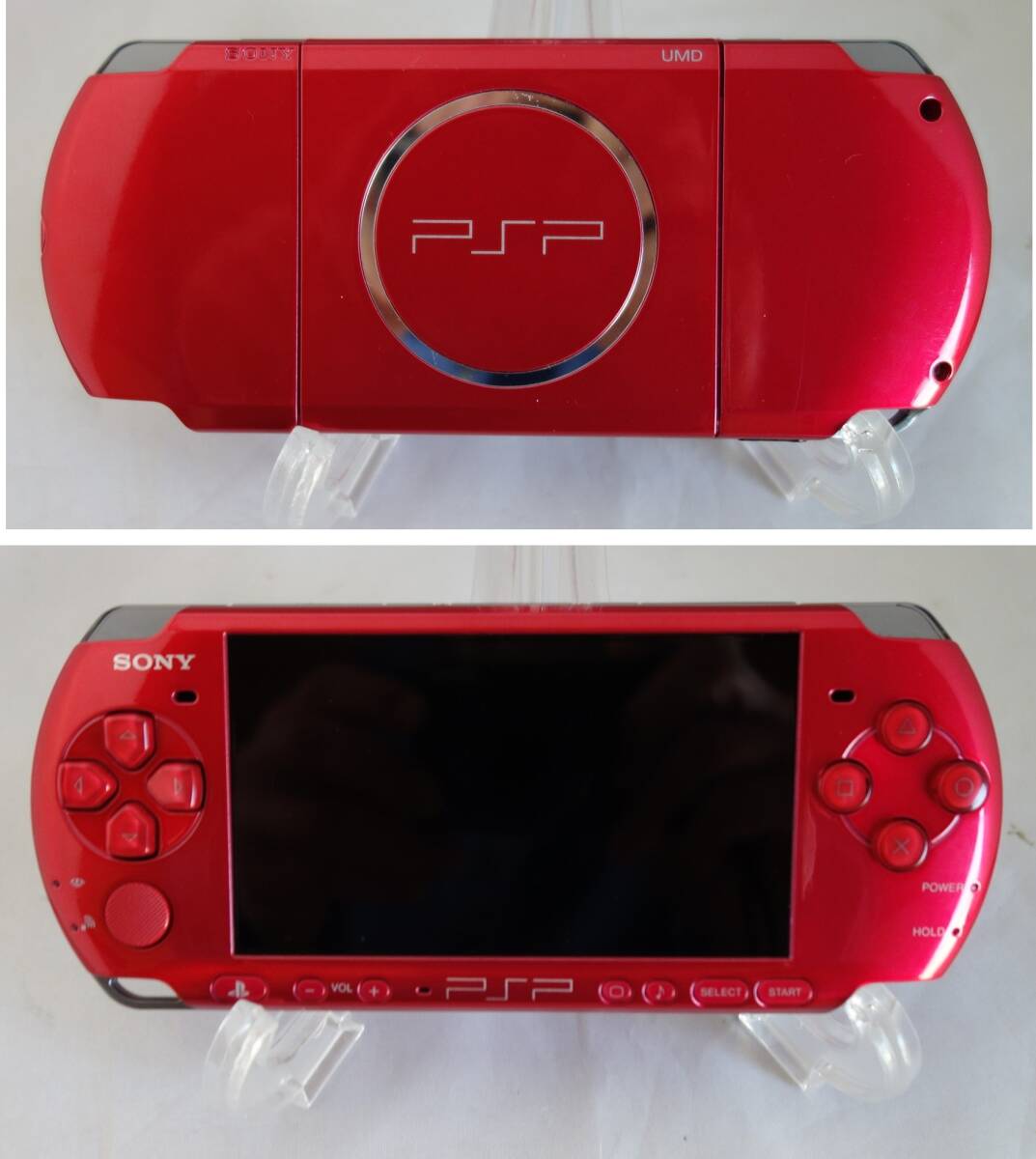 【ジャンク扱い】PSP3000×4台、箱、取説、ACアダプター＋電源ケーブル、ソフト等_画像6