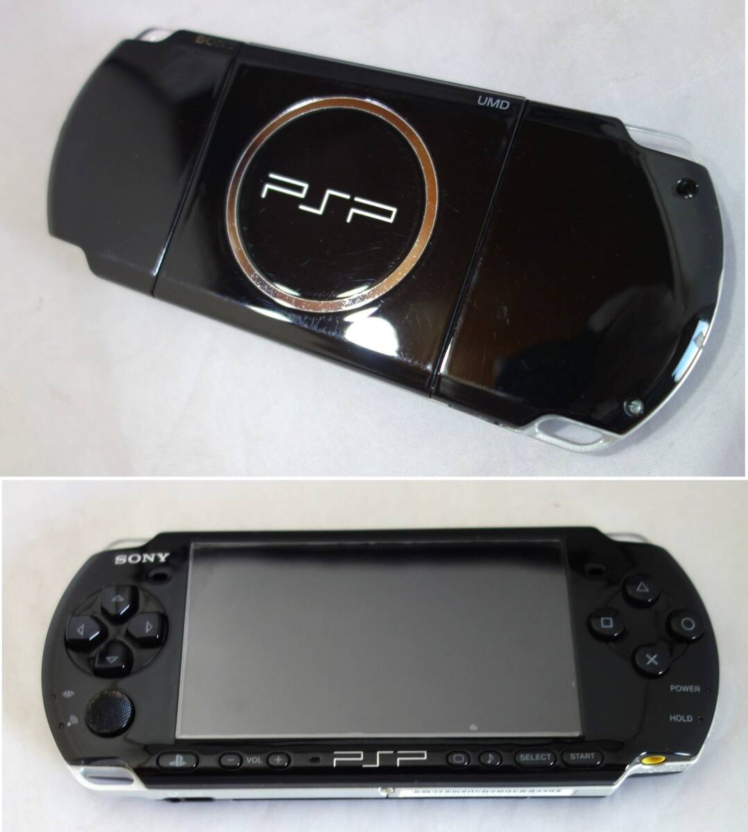 【ジャンク扱い】PSP3000×4台、箱、取説、ACアダプター＋電源ケーブル、ソフト等_画像4