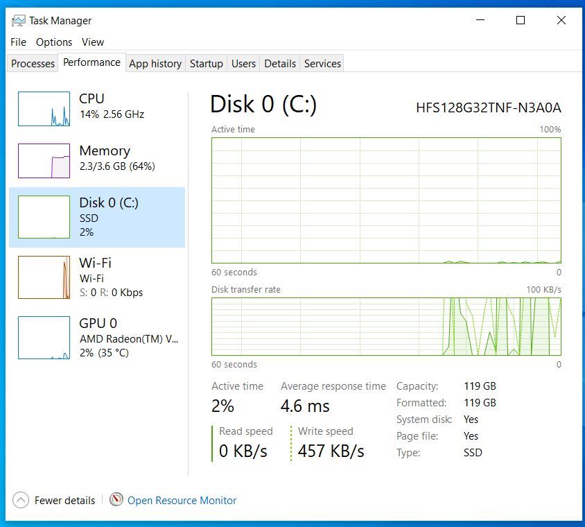 Lenovo Ideapad 330 フルHD ★第2世代 AMD Ryzen 3 2200U 2.60Ghz(メモリ4GB+128Gb SSD/Bluetooth/Webカメラ)_画像4