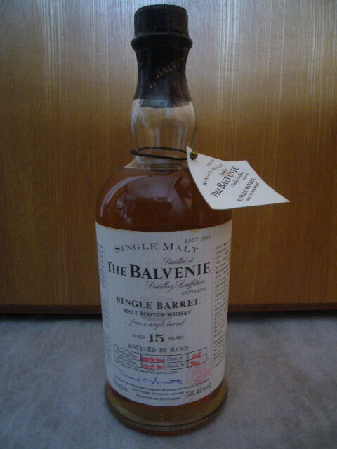 THE BALVENIE SINGLE BARREL 15years 700ml アルコール５０．４度_画像2