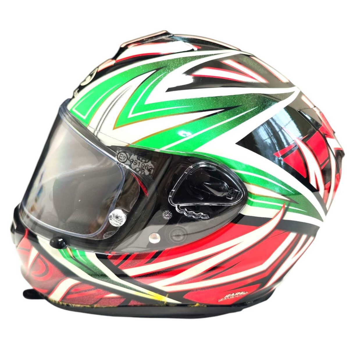 OGK kabuto RT-33 ライムグリーン/オレンジ　Lサイズ_画像3