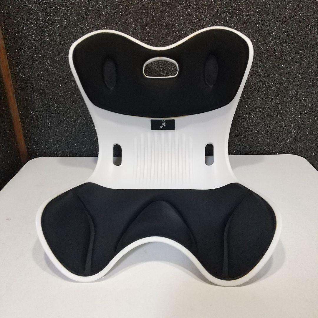 姿勢矯正 椅子 骨盤サポートチェア 腰痛 軽量 腰痛改善 黒 ブラック 座椅子_画像2