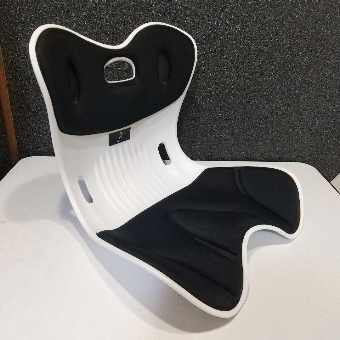 姿勢矯正 椅子 骨盤サポートチェア 腰痛 軽量 腰痛改善 黒 ブラック 座椅子_画像5